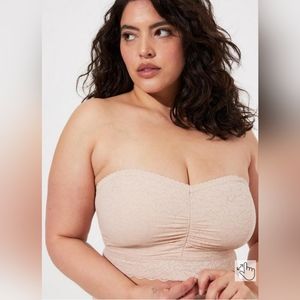 Torrid 4 Way Stretch Lace Bandeau